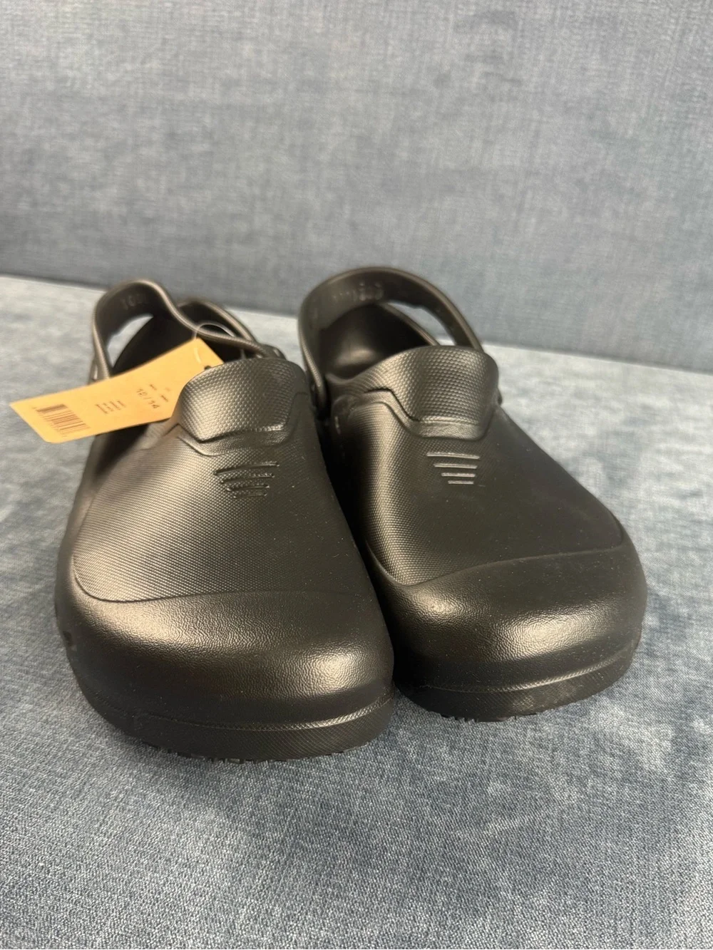 Shoes For Crews Zinc Unisex Slip Resistant Work Clogs Black Mens SZ 12 Women 14